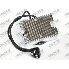 Rick's Motorsports Electrics Universal Hot Shot Style Rectifier-Regulator for Harley Davidson Super Glide/Wide Glide/Touring Road King/Electra Glide '08-20, Low Rider '18-20 (All Models)